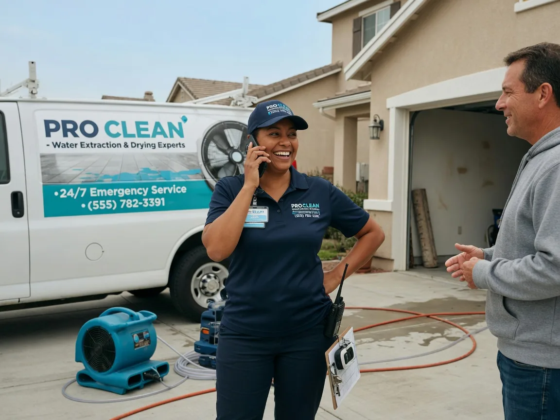 Water Extraction & Drying Claremont, CA FAQs